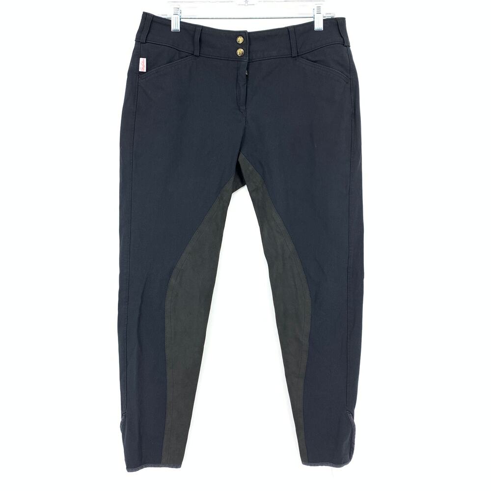The Tailored Sportsman Trophy Hunter 1967FS Low-Rise Breeches 32T Black